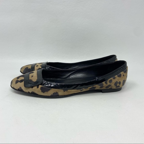 Pierre Hardy Animal Print Leather Ballet Shoes,
Women’s Size EU 36.5/ US 6.5. - Picture 3 of 15